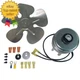 800402 Condenser Motor (9 Watt) for TR/UE Refrigeration Unit with 8'' Fan Blade