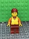 Lego Minifigure CTY0810 Coast Guard Smirk Life Jacket 60163.