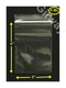 3" x 4" Set Reclosable Resealable Zip Top Lock Clear Plastic FDA Bags 4 MIL