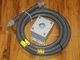 Hoffman 1-Hole Steel Pushbutton Enclosure  553245 E1PB & 8ft 1/2" Flex Conduit