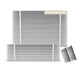 201 Replacement Furnace Filter Compatible with Aprilaire 2200, 2250, Space Ga...