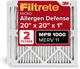 Filtrete 20X20X1 AC Furnace Air Filter, MERV 11, MPR 1000, Micro Allergen Defens