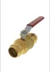 Viega 24015 Viega Propress Ball Valve Bronze, Brass, 1-1/4" X 1-1/4"