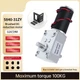 Dual-Axis 5840-31ZY DC 12V24V Worm Gear Self-Locking Motor with Full Metal Gears