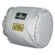 Unitherm Ih0606 6" X 6" L Fiberglass Insulated End Pipe Jacket 3" Wall