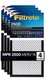 3M Filtrete MPR 2500/Merv 14 HVAC Air Filter Reduce Dust Bacteria Viruses 4-Pack