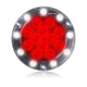 Maxxima M85417R Ultra Thin Hybrid S Round Red Stt/ Back Up