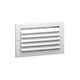 HART & COOLEY A611MS1006W Sidewall Register 10" X 6" Aluminum 1-Way Curved Blade
