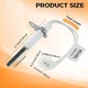 120V Gas Furnace Igniter with Cable Socket For DMS90453BXA P1256701F P1256707F