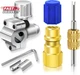 A/C Retrofit Valve Kit-Refrigerant Retrofit Valve Set, with R12 to R134A Low Sid