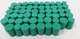 Lot of 57 Fisher Scientific 14-141A #0 M35 Laboratory Stoppers Solid Neoprene Ru