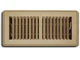 Truaire 150MB 02X12 Floor Supply Grille 2-Inch x 12-Inch Floor Register, Brown