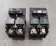 TWO SIEMENS Q2125H Circuit Breakers, 125A, 2 Poles, 120/240 VAC, Type QPH 