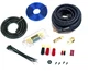 1/0 GAUGE 100% COPPER BLUE/BLK BRAIDED AMPLIFIER WIRING INSTALL KIT 5000 WATTS