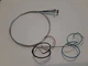 VIOLIN STRINGS SET 4/4 Set E,A,D,G GERMAN SILVER WOUND BALL ENDS-TAKEN OFF NEW  