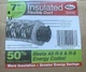 Master Flow 7 in. x 11 ft. Insulated Flexible Duct R8 Silver Jacket