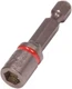 CONNEXT MSH14 Hex Chuck Driver, 1/4 In. | 1-3/4" Shaft Length | Magnetic Tip