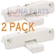 (2 PACK) Lid Lock Strike Whirlpool Kenmore, AP4514459, PS2579805, W10240513