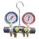 YELLOW JACKET 49962 Manifold Gauge Set, 3 1/8 in Gauge 29AU12