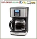 Capresso SG220 12-Cup Coffee Maker with Glass Carafe