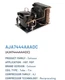 TECUMSEH AJA7444AAADC 1/2HP 115V 1PH 60HZ Med/high TEMP UNIT 2G210-59