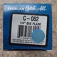 Sporlan C-082 Refrigeration Filter-Drier 1/4 in SAE Flare Gray Metal 500 psig