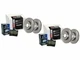 For 1993-2001 Nissan Altima Disc Brake Upgrade Kit Centric 69645BY