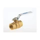 Milwaukee UPBA-475B-112 1/2" Brass Valve NPT Connection