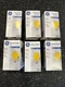 GE Glass Crystal Color Yellow 25 Watt Party Bulbs (6 Pack)