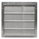 Dayton 3Hhp5 Backdraft Damper For 12 In Fan, Single Panel, 6 In L X 17 In W X