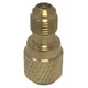 Appli Parts APCA-51614 5/16 in Female x 1/4 in Male, SAE, R410 Charging Adapter