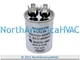 Motor Round Single Run Capacitor 4 MFD 370 440 VAC Volt Replaces Supco CR4x370R