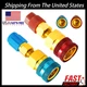 R1234YF To R134A Adapter Kit Quick Couplers High/Low Side Conversion Fit Car A/C