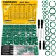 NBRINGO 697 PCS AC O Ring Kit - Metric & SAE 36 Sizes A/C O-Ring Set, Green 