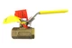 Apollo - Dixon 3/8" NPT Bronze Ball Valve w/ SS Locking Handle & Automatic Drain