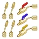 7pcs Air Conditioning AC Refrigerant Ball Valve Kit for R410A R134A HVAC Adapter