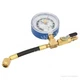Analog vacuum gauge with control valve 1/4&rdquo; x 1/4&rdquo; Mastercool 98067-R (0-1000mba