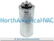 Round Motor Dual Capacitor 35+5 uf MFD 370 VAC Volt Replaces Supco CD35+5X370