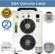 Industrial Water Chiller Cool 5KW Spindle Welding CW-5000TG AC220V 50Hz S&A