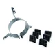 Dayton Motor Mounting Bracket, For NEMA 42/NEMA 48 NEMA Frame, For 5 in to 5 5/8