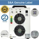 Genuine S&A CW-5000 DG 110V  Water Chiller Cool 80W 100W CO2 Laser Tube US Stock