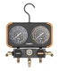 NAVAC N2A4B Pro Plus A2L Compatible Manifold Gauge for the R-32, R-410A, R-22