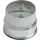 (1)-Easy-Attaching Broan Bath Fan Roof Vent Cap 4" Duct Collar DC4