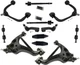 Front Upper & Lower Control Arms Tie Rods & Links For Ford Expedition 2014-2017