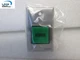 SECURITRON PB2E-F GREEN PUSH BUTTON 2" SQUARE MOMENTARY - SORTIE *** NEW