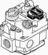 ROBERTSHAW 654179 &reg; UNI-KIT&reg; COMBINATION GAS VALVE, 24 VOLTS, 1/2-INCH INLET, 3/