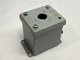 Hoffman E1PBGXM Pushbutton Enclosure w/ 22mm Push Button Cutout