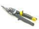 KLEIN TOOLS AVIATION TIN SNIPS w/ WIRE CUTTER, STRAIGHT CUT, 1202S