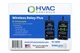iO HVAC Controls iO-WRP Wireless Relay Plus 4-Channel 915MHz Base + Satellite