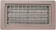 NEW WITTEN B-E BROWN ENERGY SAVER BROWN 8X16 AUTOMATIC FOUNDATION VENT 6179535